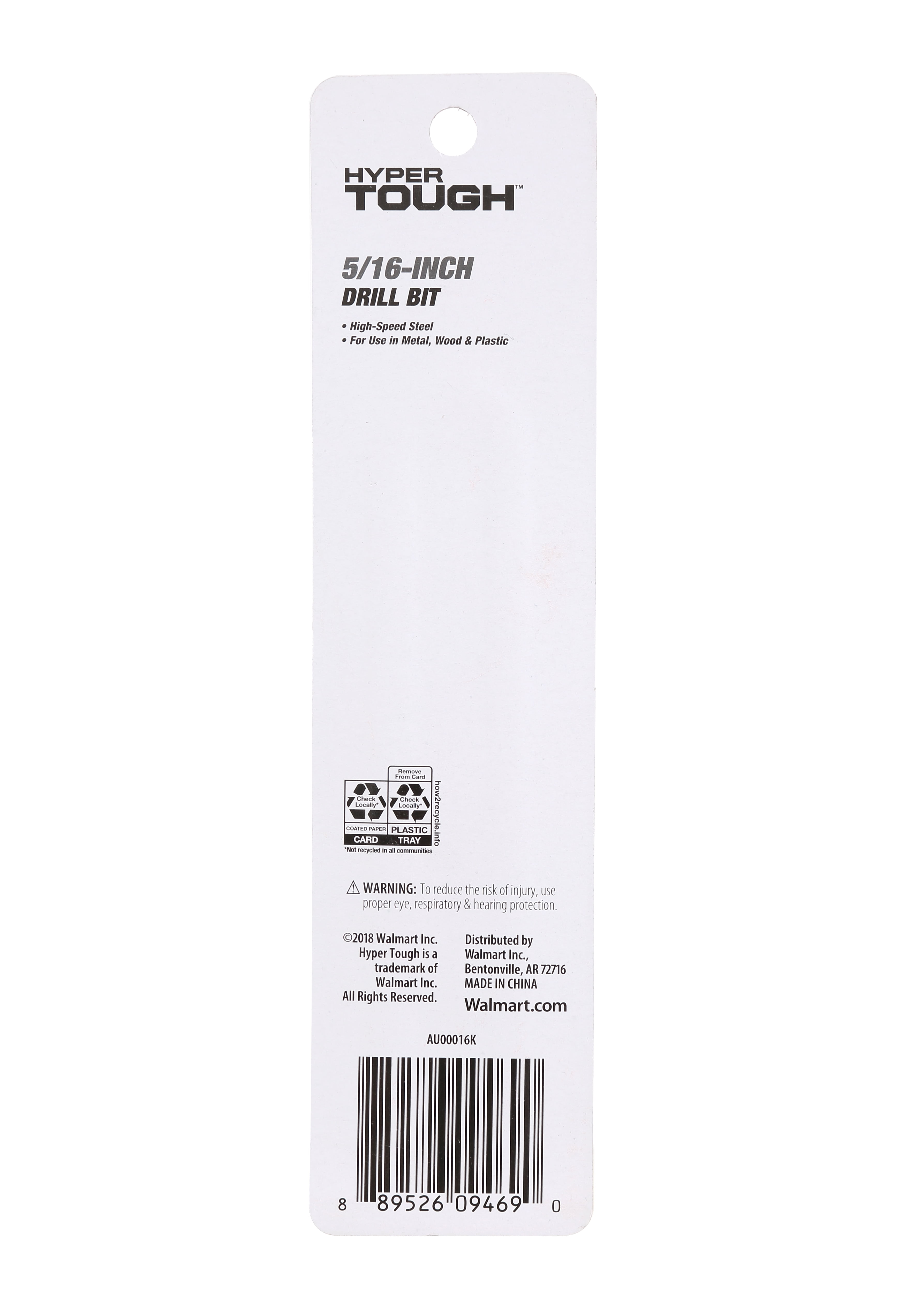Hyper Tough 1-Piece 5/16-Inch Drill Bit