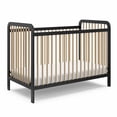 thumbnail image 3 of Storkcraft Pasadena 3-in-1 Convertible Baby Crib, Black and Driftwood, 3 of 13