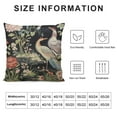 thumbnail image 5 of JEUXUS  Botanical Flower Bird Pillow Covers,Chinoiserie Pillow Covers Decorative Pillow Covers for Couch Living Room Bed Sofa,Farmhouse Pillow Covers, 5 of 5