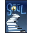 thumbnail image 2 of Junior's Soul Official Poster  Cowl Neck Sweatshirt Navy Blue 2X Large, 2 of 4