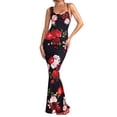 thumbnail image 1 of Vestido Elegante Vestido elegante para mujer Vestido sin espalda suspendido Vestido sin mangas Fiesta (Multicolor L) Cgtredaw Para estrenar, 1 of 1