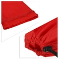 thumbnail image 4 of Uxcell Velvet Lining Double Shoulder Drawstring Soft Badminton Racquet Cover Bag Pouch, Red, 4 of 6