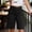 *Black, variant on Women's High Waist Bermuda Shorts, Casual Straight Leg Knee Length Shorts with Pockets White,Women's Plus L