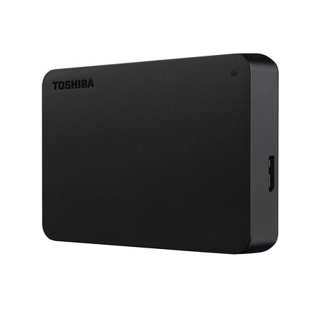 Toshiba - Canvio Basics 4TB External USB 3.0 Portable Hard Drive - Black