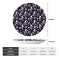 thumbnail image 2 of Gaeub Elegant ice skates snowflakes A Print Ceramic Plate,Dinner Plates,Bone China Decorative Plates with Display Stand,Art Ceramic Ornaments for Wall Hanging Decoration-10in, 2 of 6