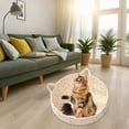 thumbnail image 6 of Rkxzt Polyester Cat Bed,Woven Cat Scratching Board and Bed Washable Removable 35x35 cm Polyester Mat with Non-Slip Base,Storage, 6 of 8