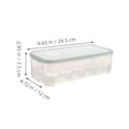 thumbnail image 2 of NUOLUX Huevos Rosa Para Refrigerador Con Apilable Y Material Seguro Para Almacenar, 2 of 6