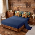 thumbnail image 4 of Erosebridal Cute Highland Cow Twin Bedding Sets for Kids Girls, Chic Sunflower Bedding Comforter Set, 4 of 6