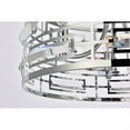 thumbnail image 4 of Elegant Lighting Kennedy Pendentif 16,5 Pouces en chrome, 4 of 4