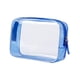 thumbnail image 2 of Bolsa de maquillaje transparente Bolsa de cosméticos Bolsas de viaje transparentes para artículos de tocador Estuche de cosméticos Azul jinwen Estuche de maquillaje transparente, 2 of 8