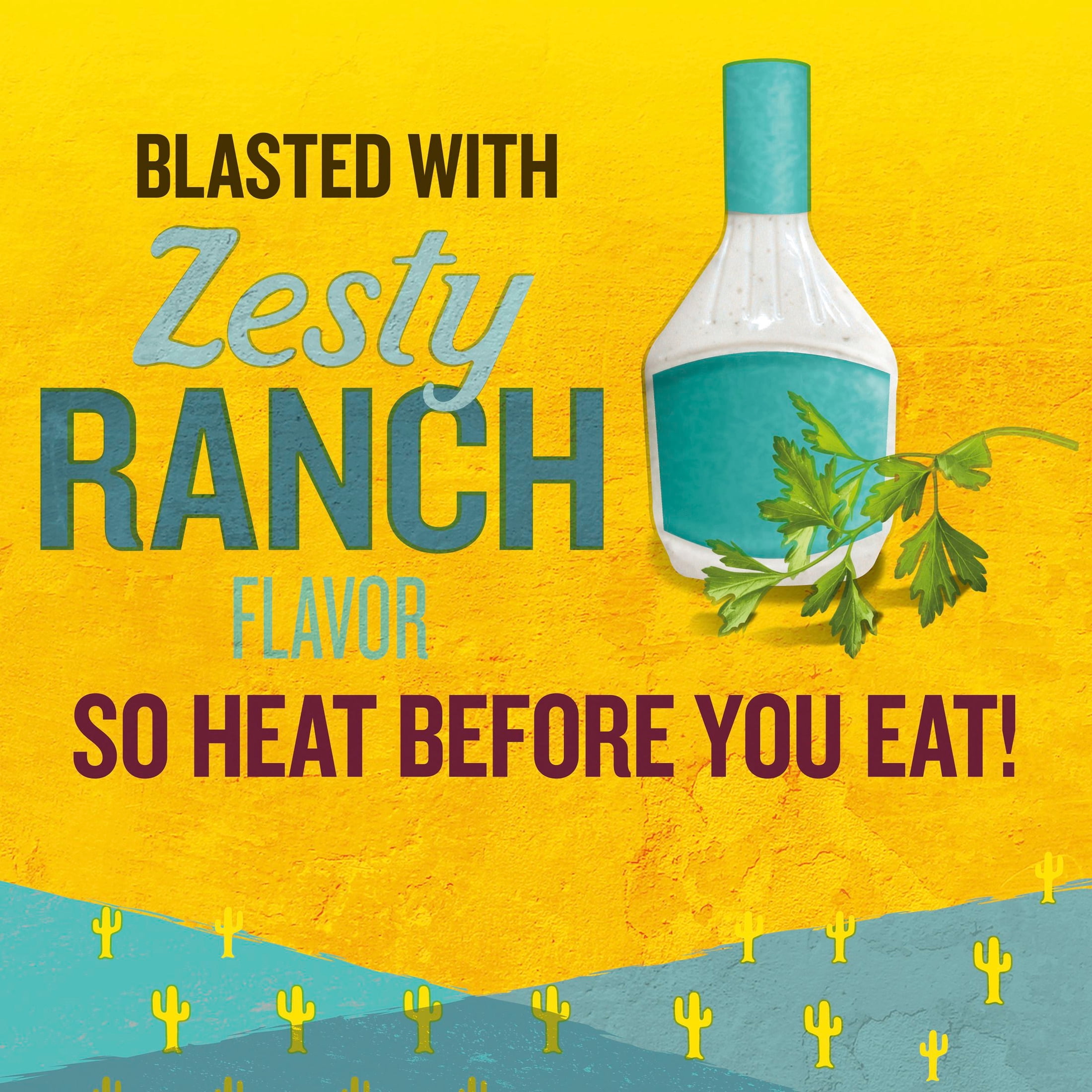 (6 pack) Old El Paso Stand 'N Stuff Crunchy Taco Shells, Zesty Ranch, Gluten Free, 10 Count, 5.4 oz