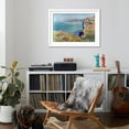thumbnail image 4 of Art.com Cliffs at Varengeville Art Print by Claude Monet, White Frame Wall Art, 44" x 32", 4 of 5