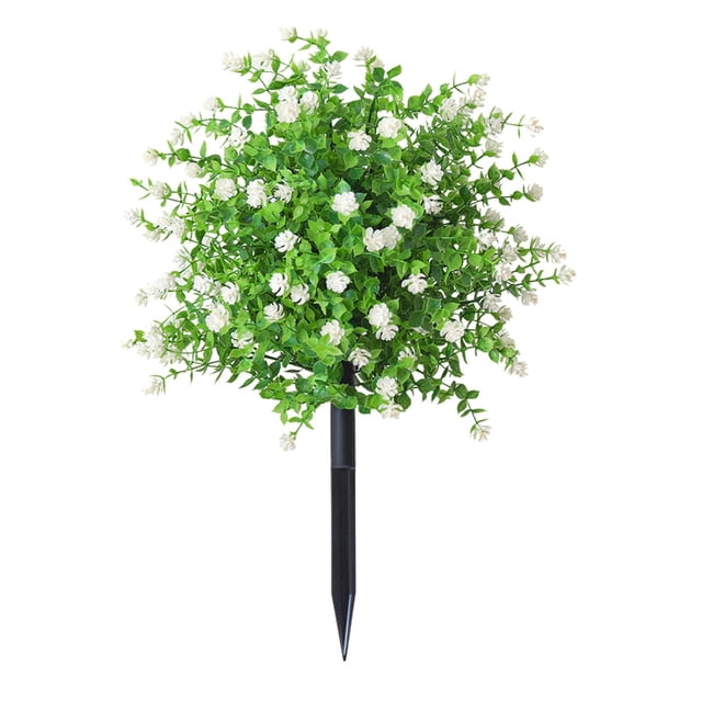 Adorno de flores artificiales para jardín, realista, para exteriores, para fiestas Camelia