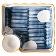 thumbnail image 1 of Bangcool Sushi Dish Ceramic Decorative Vintage Washable Snack Dish Kitchen Dumpling Plate, 1 of 10