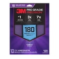 thumbnail image 1 of Hojas de lijado 3M Pro Grade Precision 180 Grit, paquete de 10, 1 of 9