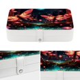 thumbnail image 4 of Fireflies Travel Jewelry Box Display Case with Removable Compartment - Portable PU Leather Organizer, 4 of 6