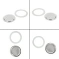 thumbnail image 2 of BUYISI Aluminum Coffee Maker Filter With Silicone Seal Ring For Moka Pot Espresso Makers Coffee Machine Accessories New, 2 of 7