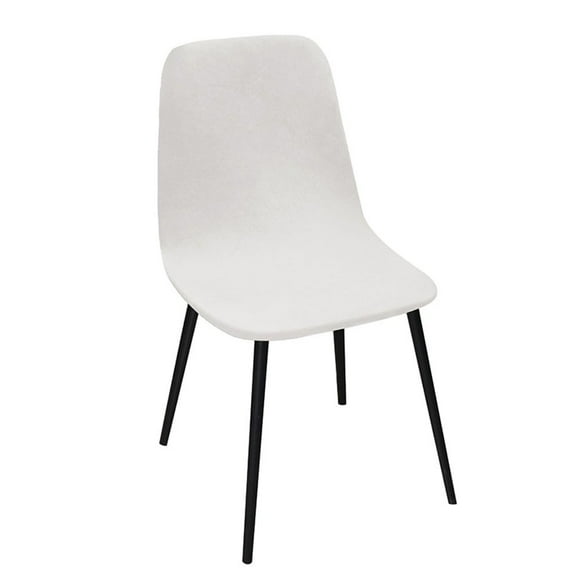 Stylish Chair Cover Keep Your Chairs Looking New Silver Fox Velvet Material