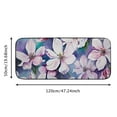 thumbnail image 5 of Qinduosi Funny Doormat Welcome Mat, Vintage Magnolia Floral, Non-Slip Front Door Mats Rugs for Indoor/Outdoor Entrance, White Flower, Entry Mats Carpets Absorbent Water and Mud 19.68*47.24 in, 5 of 6