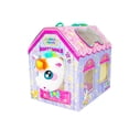 thumbnail image 1 of Set de juego Squeezamals Unicorn Palace con unicornio de peluche y comida, 1 of 5