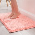 thumbnail image 5 of Zhuge 1 Pc 15.75×23.62in Dark Green Non-Slip Ultra-Absorbent Washable Bath Mat - Practical Bathroom Floor Mat for Home Dry Protection, 5 of 5