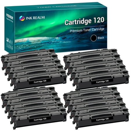 CRG120 Toner Cartridge Compatible for Canon 120 imageCLASS D1120 D1550 D1150 D1320 D1350 D1520 D1100 D1370 D1180 D1170 MF6680DN MF417dw Printer (Black, 20-Pack)