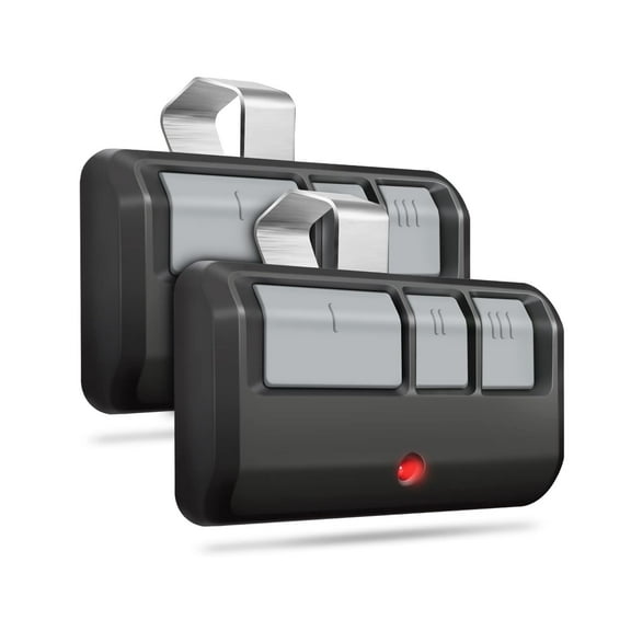 COREBAY 3 Buttons Universal Garage Door Remote, Chamberlain Liftmaster Craftsman Garage Door Opener Remote Control 893LM 893Max(2 Pack ).