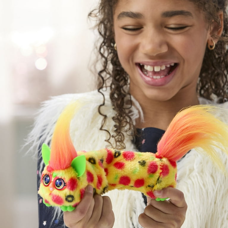 Furby DJ Furblets Pepp-Oh-Roni Mini Electronic Plush Toy for Girls