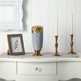 thumbnail image 3 of Nearly Natural 11.5" Traditional Regal Stone Vase with Gold Accents, 3 of 3