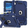 thumbnail image 1 of Funda Grifobes para iPad 10.ª generación 2022 10.9 con soporte, color azul marino, 1 of 7