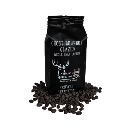 Buck Bourbon Ghost Bourbon Glazed Whole Bean Coffee