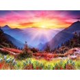 thumbnail image 1 of Pintura de Diamante 5D Oso de Fresa 30x40cm Montañas y Flores DIY, 1 of 5