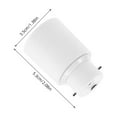 thumbnail image 2 of unbranded 10Ud Adaptador De Para Bombilla De Rosca B22 A E27 Seguro Y Compacto, 2 of 8