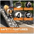 thumbnail image 4 of Rampa para perros PAWUV portátil plegable de aluminio para coche de 71 x 43 cm, 4 of 7