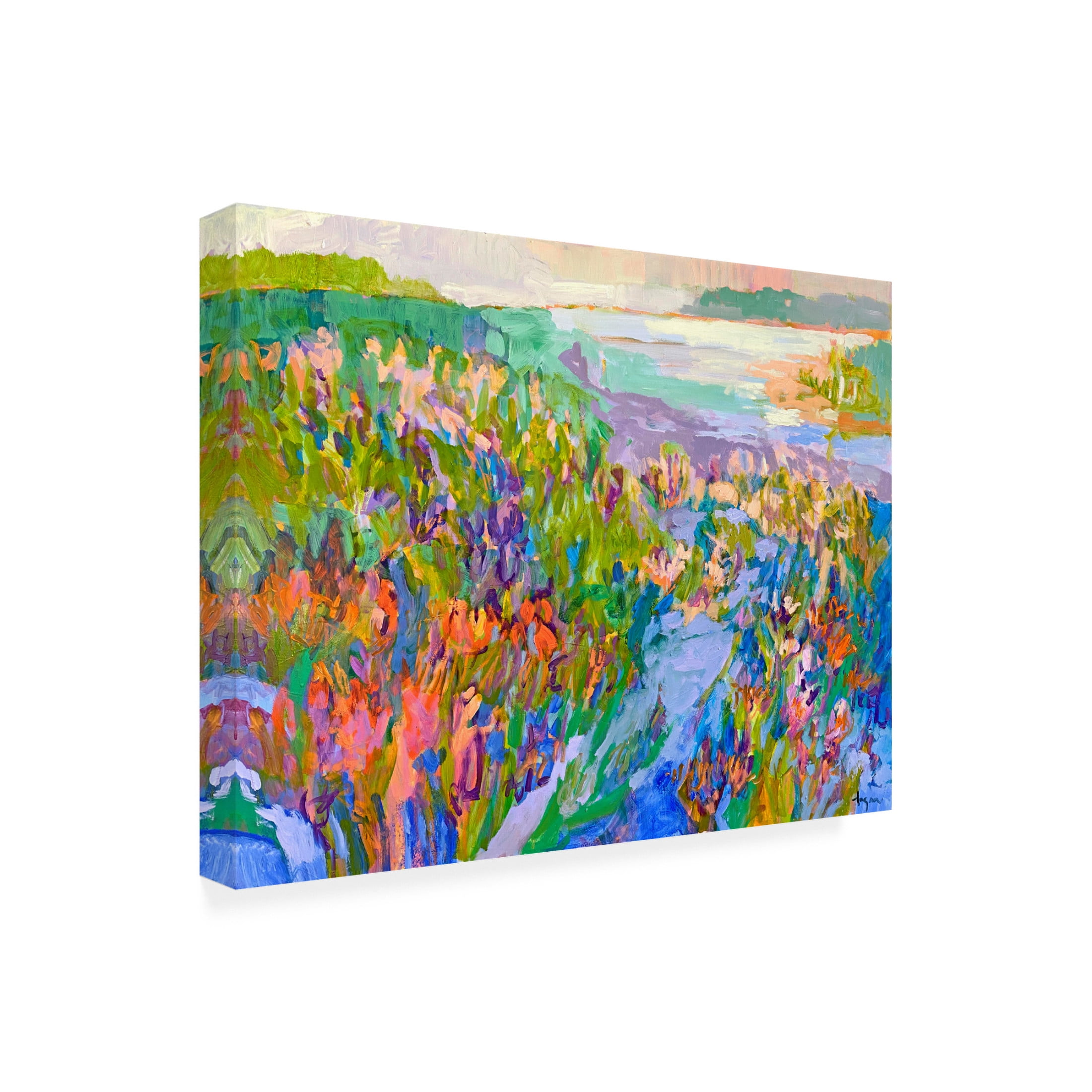 Canvas Wall Art - Dorothy Fagan 'Drenched In Light ' Wall Art for Living Room, Bedroom, or Office Décor by Trademark Fine Art - 47 x 35 Inches