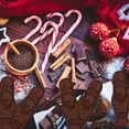 thumbnail image 4 of Marshmallow Santas Chocolate Covered 1.87 oz Individually Wrapped Candy for Holiday Christmas Goodie Bags Party Favor Treats Stocking Stuffer Snacks Gift Supplies Pack of 2 - 10 Total Serving, 4 of 7