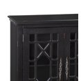 thumbnail image 2 of Topline Home Furnishings Commode Antique Noire Traditionnelle, 2 of 4