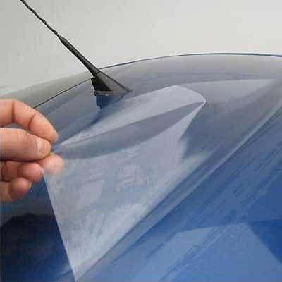 VViViD Clear Bra Paint Protection Bulk Vinyl Wrap Film Including 3M Squeegee and Black Felt Applicator (Bulk Roll - 12 inch x 240 inch
