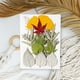thumbnail image 3 of Kearding Hoja seca natural Arte de bricolaje Planta en relieve Hojas prensadas Decoraciones Suministros decorativos para tarjetas de boda hoja verde 9 20piezas, 3 of 6