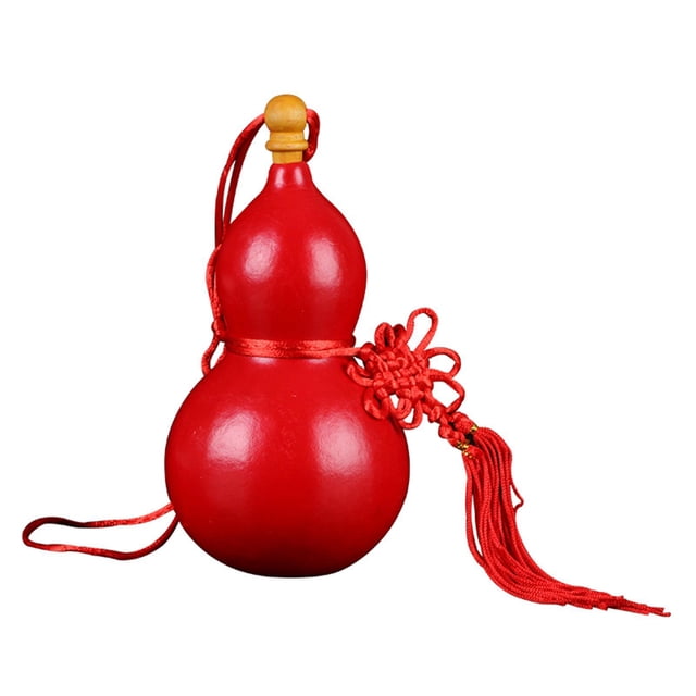 Botella de agua de gran capacidad hecha a mano con forma de calabaza. Botella de agua de calabaza. 12cm