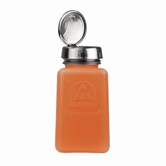 Menda Bottle,One-Touch Pump,6 oz,Orange 35270