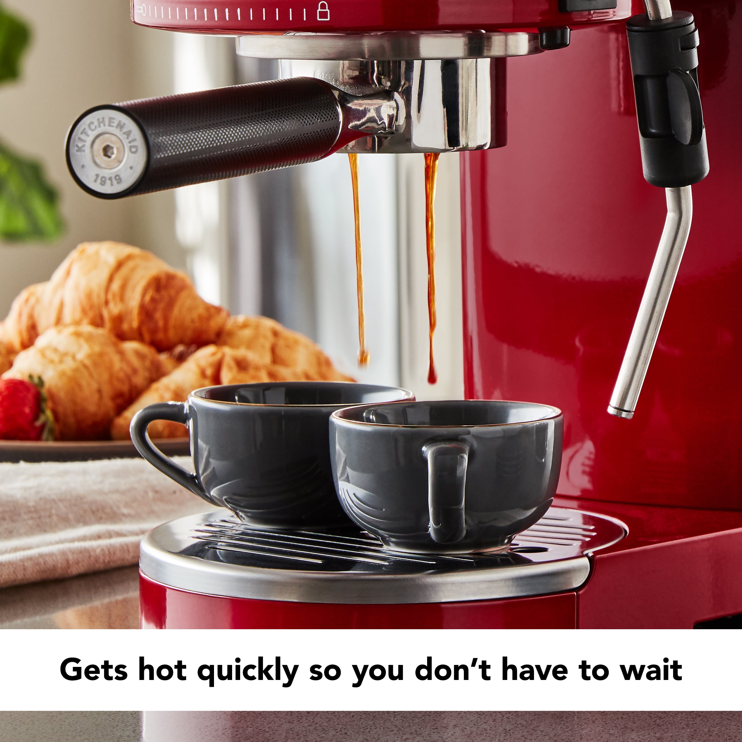 KitchenAid Electric Semi-Auto Espresso Machine with Coffee