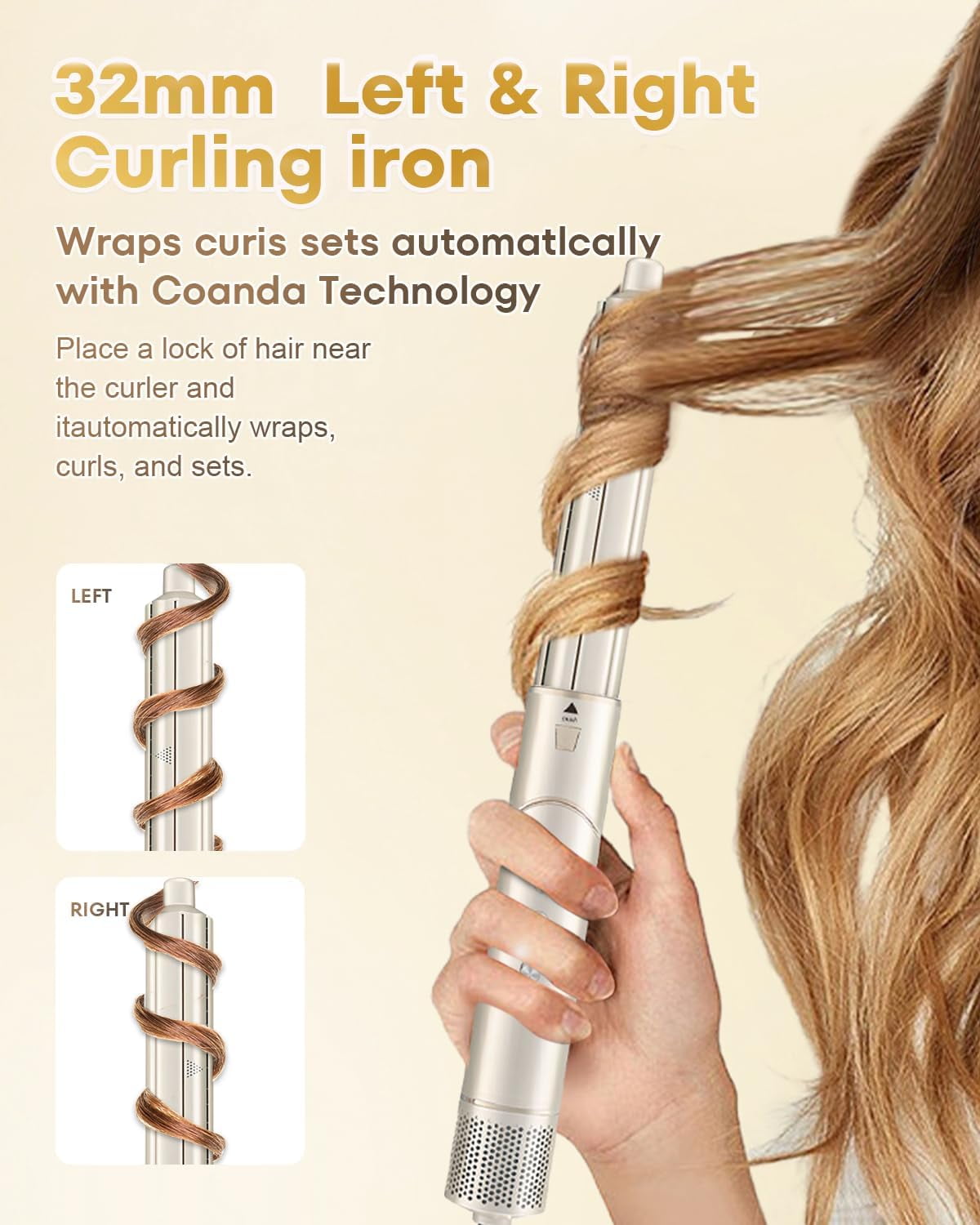7 in 1 High-Speed Hot Air Styler 110,000 RPM Rotatable Hair Styler  Professional Frizz-Free Blow Dryer Brush, Fast Drying, No Heat Damage