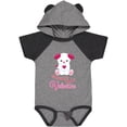 thumbnail image 3 of Inktastic Grandma's Little Valentine Boys or Girls Baby Bodysuit, 3 of 5