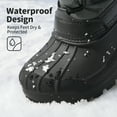 thumbnail image 6 of DREAM PAIRS Kids Boys & Girls Knee High Waterproof Insulation Non-Slip Outdoor Winter Snow Boots KNORTH BLACK/GREY/RED Size 10 Toddler, 6 of 7