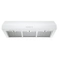 thumbnail image 3 of Ancona 36” Ducted Under Cabinet Range Hood in White, 3 of 6