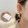thumbnail image 1 of Fiudx Pendientes de Ramitas de Moda, Gancho Brillante para La Oreja, Joyería Estilo Hada, Diseño Fácil de Colocar, Versátiles, Regalo para Mujer, Accesorio de Moda Único., 1 of 6