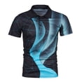 thumbnail image 4 of Cameland Ensemble Estival de Survêtement pour Hommes, Chemise Mode Décontractée à Manches Courtes, Blouse et Chemise à Col Rabattu à Manches Courtes, 4 of 5