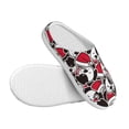 thumbnail image 3 of Rateoe Cute Dog Print Women's Men's Cotton Knit Slippers Lightweight Memory Foam Indoor House Shoes with Anti-Skid Sole-37/38, 3 of 7