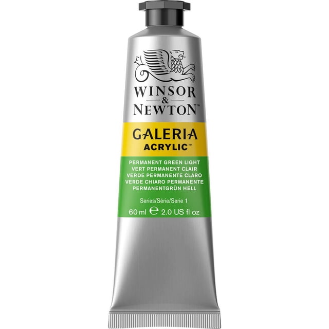 Pintura Acrílica Galería 60ml GRIS #465 Winsor & Newton negro SIN TAMAÑO